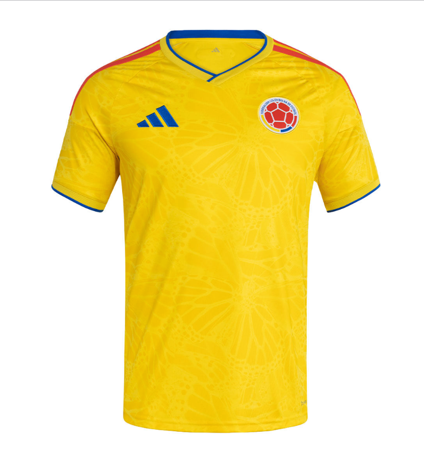 Playera oficial de la Selección Colombia 2026